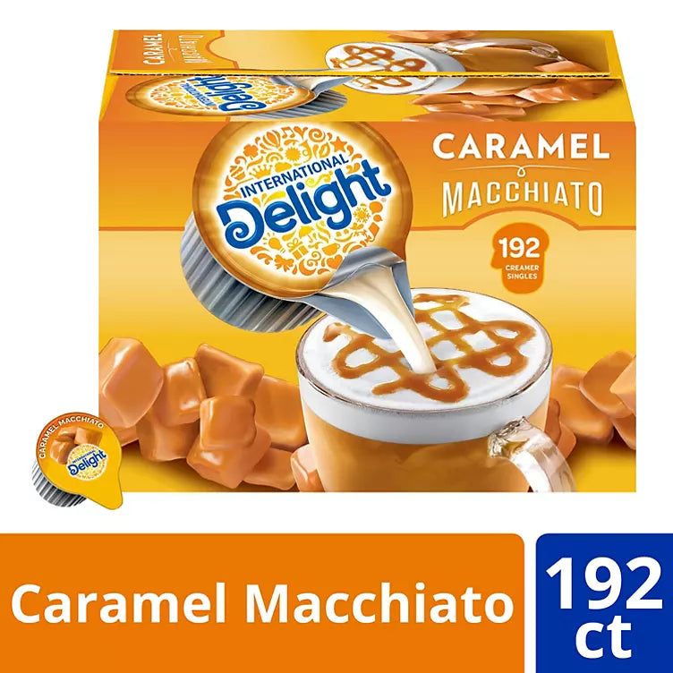 International Delight Caramel Macchiato Coffee Creamer Singles (192 ct.)