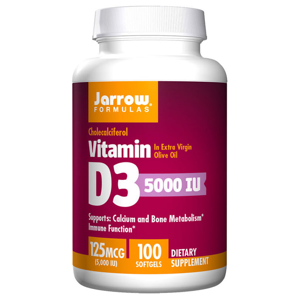Vitamin D3 5000 IU 100 gels