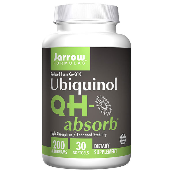 ユビキノール QH-アブソーブ Co-Q10 200 mg 30 ソフトジェル