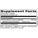 Saccharomyces Boulardii 120 vcaps