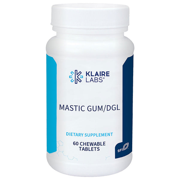 Mastic Gum/DGL 60 chew tabs