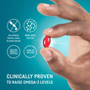 Kori Pure Antarctic Krill Oil Multi-Benefit Omega-3 Mini Softgels, (400 mg., 120ct.)