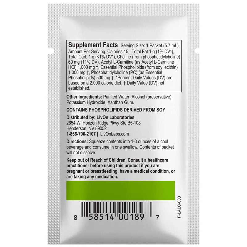 Lypo-Spheric® Acetyl L-Carnitine 30 packs