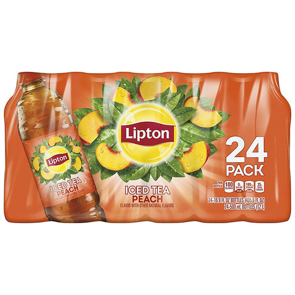 Lipton Peach Iced Tea (16.9 oz., 24 pk)