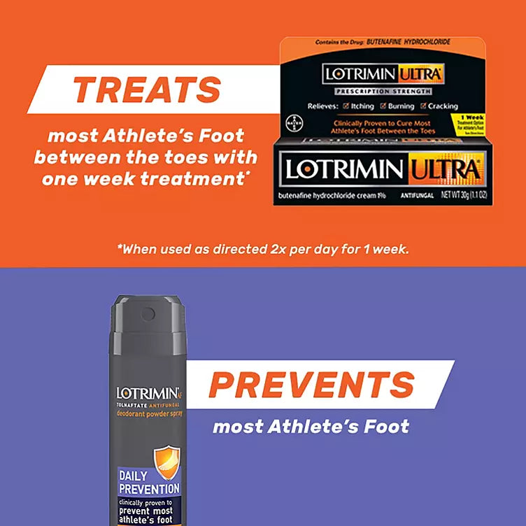 Lotrimin Athletes Foot Treat and Prevent Kit
