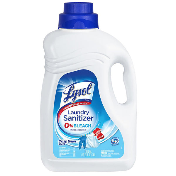 Lysol Laundry Sanitizer Additive, Crisp Linen (150 fl. oz.)