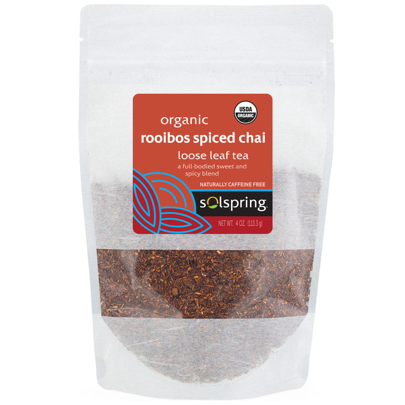 Organic Rooibos Spiced Chai Loose Leaf Tea 4 oz (113.4 g)