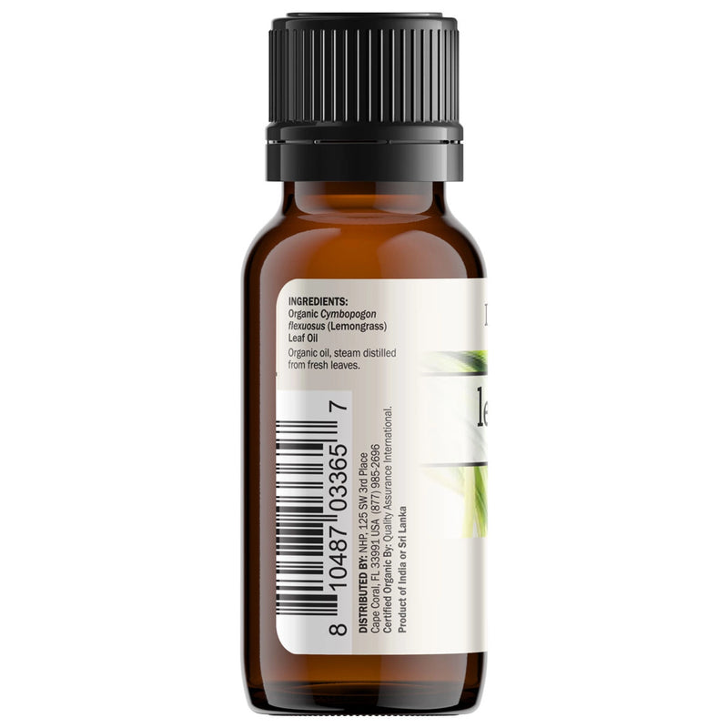 Lemongrass Organic Essential Oil 1 fl oz (30 ml)