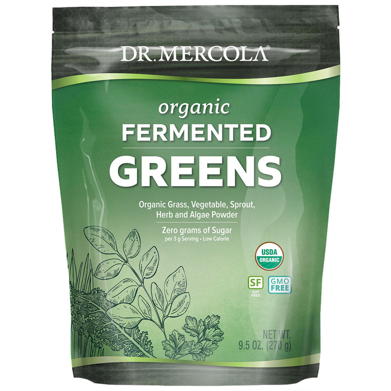 Organic Fermented Greens 9.5 oz (270 g)