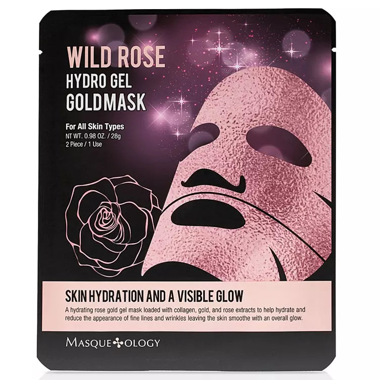 Masqueology Wild Rose Gel Mask Set (12 ct.)