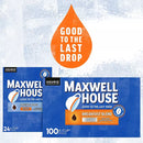 Maxwell House Breakfast Blend Light Roast K-Cup Coffee Pods (100 ct.)