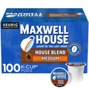 Maxwell House Medium Roast House Blend Coffee K-Cups (100 ct.)