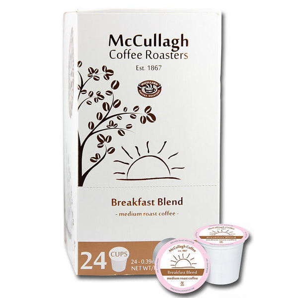 McCullagh Coffee Roasters Breakfast Blend Medium Roast Coffee (96 ct.)