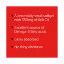 MegaRed 350mg Omega-3 Krill Oil Dietary Supplement (130 ct.)