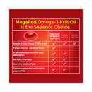 MegaRed 350mg Omega-3 Krill Oil Dietary Supplement (130 ct.)
