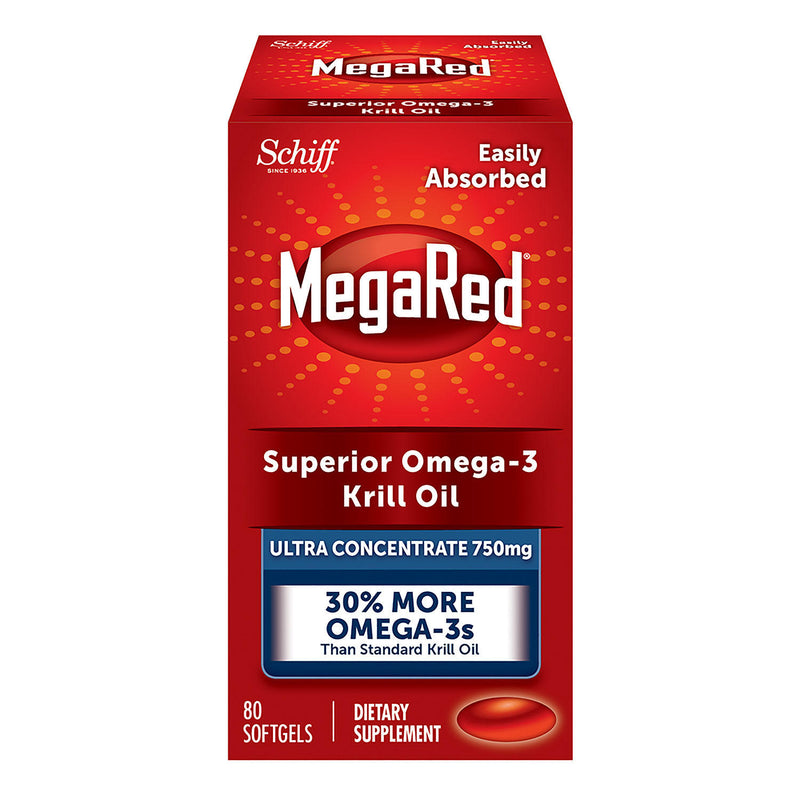 MegaRed 750mg Ultra Concentration Omega-3 Krill Oil (80 ct.)