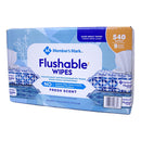 Member's Mark Flushable Scented Wipes (60 wipes/pk., 9 pk.)