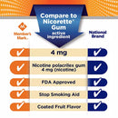 Member's Mark Nicotine Coated Gum 4mg, Fruit Flavor (300 ct.)