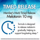 Member's Mark Timed Release Melatonin 10mg (250 ct.)