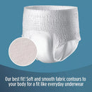 Member's Mark Total Protection Incontinence Underwear for Men and Women, Size - XXL (48 ct.)