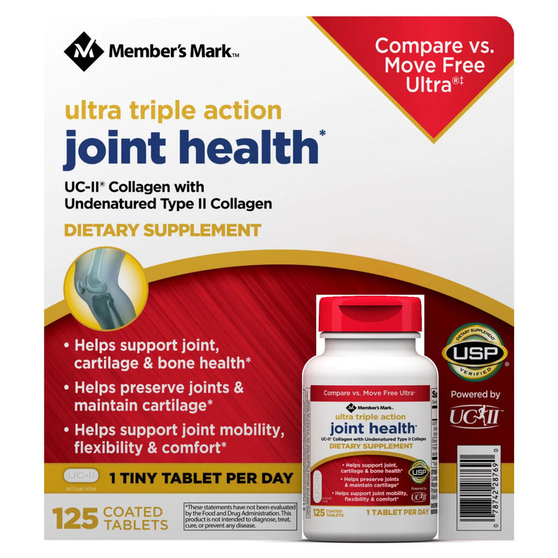 Member's Mark Ultra Triple Action Joint Health (125 ct.)