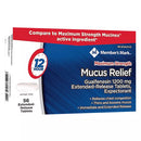 Members Mark Mucus Relief Extended Release MS Tablets (56 ct.)