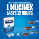 Mucinex 12-Hour Chest Congestion Expectorant Tablets (120 ct.)