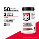 Muscle Milk Pro Series Protein Powder Supplement, Knockout Chocolate (40.7 oz.)