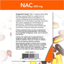 Nac 600 Mg 250 Vcaps