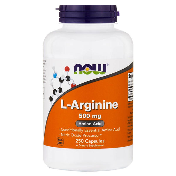 L Arginine 500 Mg 250 Caps