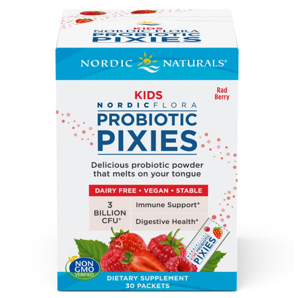 Kids Nordic Flora Probiotic Pixies Rad Berry 30 packets