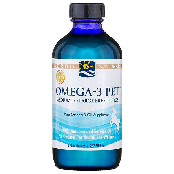 Omega-3 Pet ™ للكلاب ذات السلالات المتوسطة والكبيرة 8 fl. أوقية