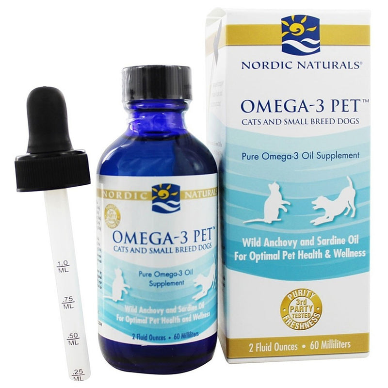 Omega 3 Pet For Cats And Small Breed Dogs 2 Fl Oz