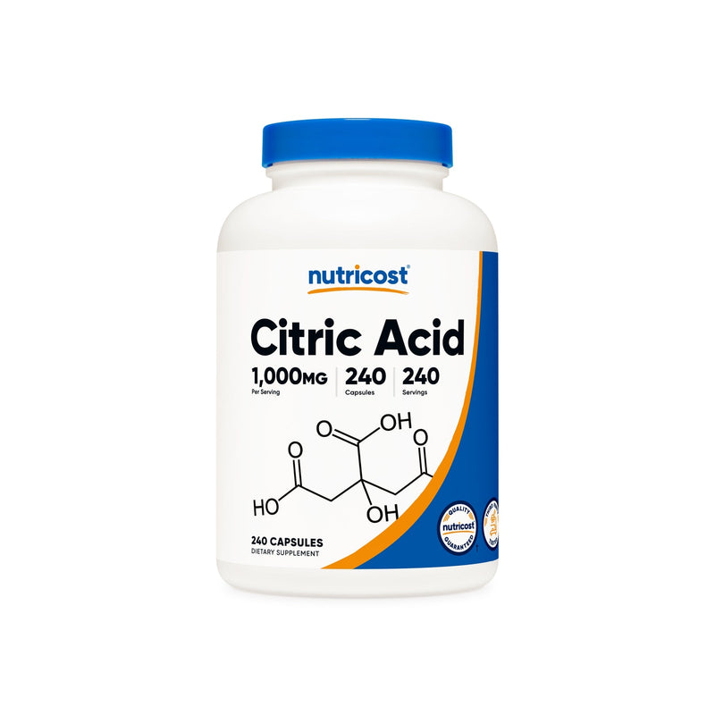 Nutricost Citric Acid Capsules