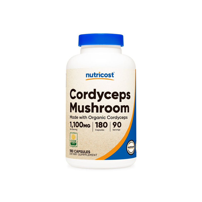 Nutricost Made With Organic Cordyceps Capsules