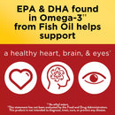Nature Made Burp-Less Ultra Omega 3 from Fish Oil 1400 mg. Softgels (65 ct., 2pk.)