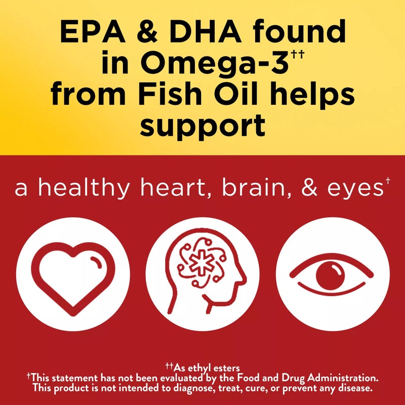 Nature Made Burp-Less Ultra Omega 3 from Fish Oil 1400 mg. Softgels (65 ct., 2pk.)