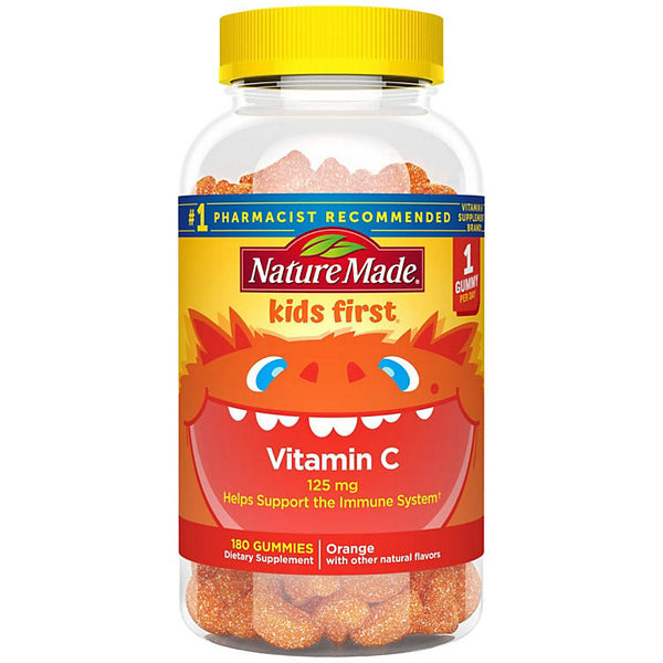 Nature Made Kids First Vitamin C Gummies, Helps Support the Immune System (180 ct.)