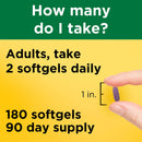 Nature Made Magnesium Citrate 250mg Softgels (180 ct.)