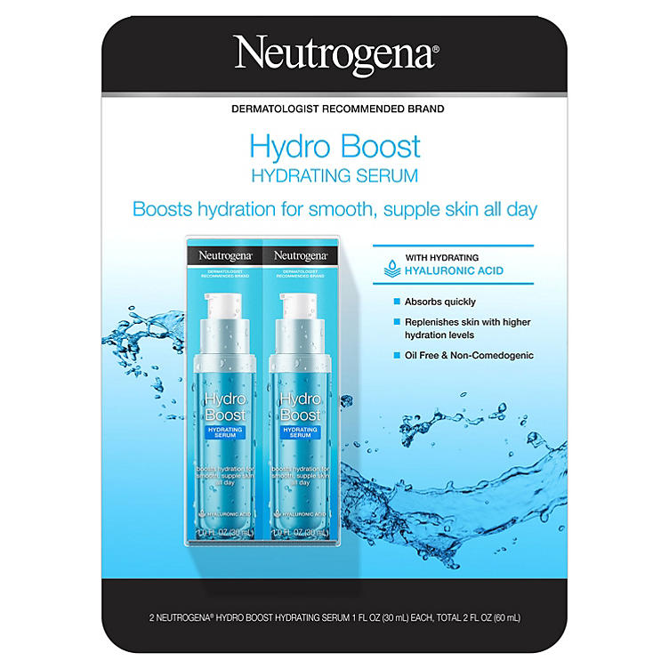 Neutrogena Hydro Boost Hydrating Serum (1 fl. oz., 2 pk.)