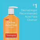 Neutrogena Oil-Free Acne Face Wash (9.1 fl. oz., 2 pk.)