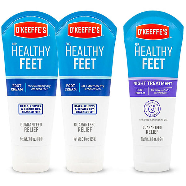 O'Keeffe's Healthy Feet and Healthy Feet Night Treatment (3 oz., 3 pk.)