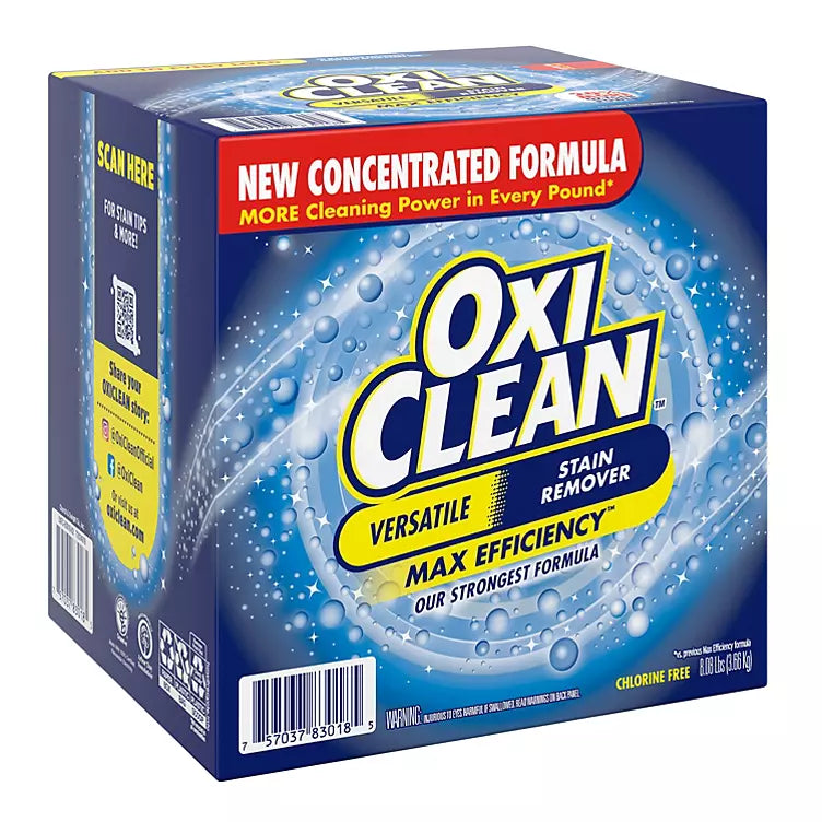 OxiClean Max Efficiency Versatile Stain Remover Powder (8.08 lbs.)