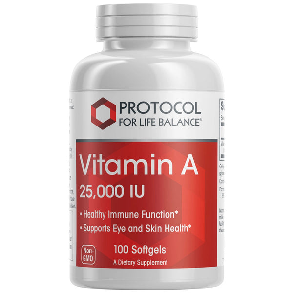 Vitamin A 25,000 IU 100 gels