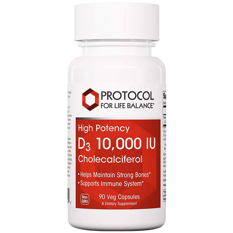 Vitamin D3 (High Potency) 10,000 IU 120 Softgels