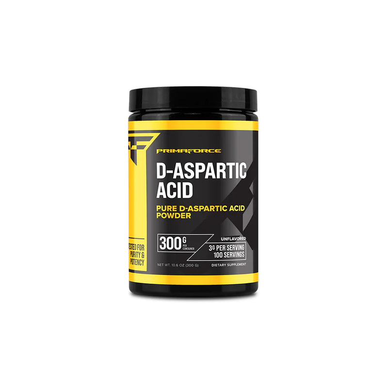 PrimaForce D-Aspartic Acid 300 Grams (100 Servings), Unflavored