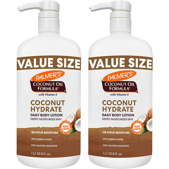 Palmer's Coconut Oil Formula with Vitamin E Lotion (33.8 fl., oz., 2pk