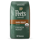 Peet's Organic Dark Roast Ground Coffee, French Roast (32 oz.)