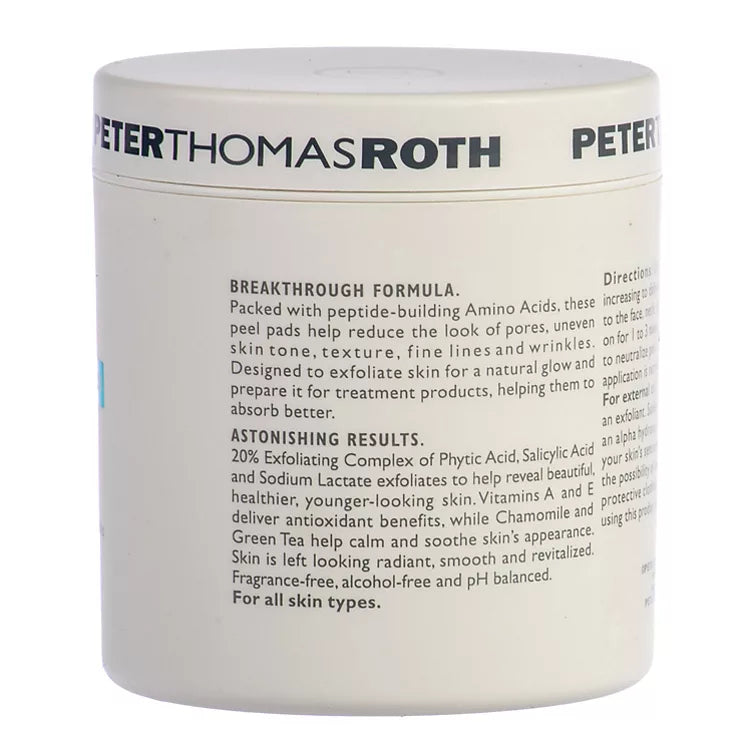 Peter Thomas Roth Peptide 21 Amino Acid Exfoliating Peel Pads (60 ct.)