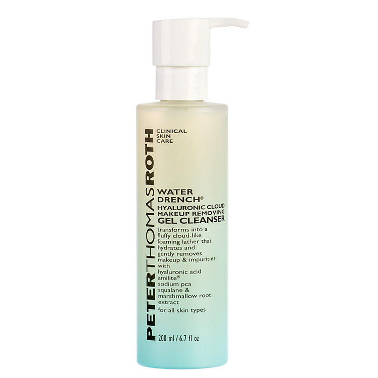 Peter Thomas Roth Water Drench Hyaluronic Cloud Makeup Removing Gel Cleanser (6.7 fl. oz.)